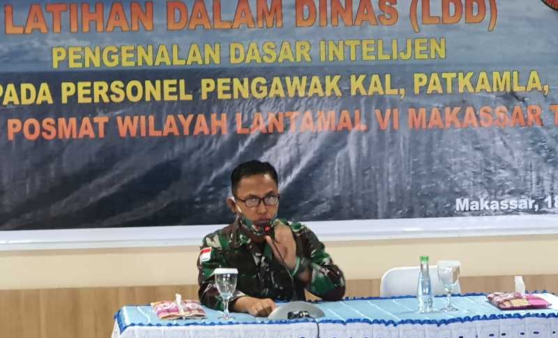 Sintel Lantamal VI Gelar LDD Intelijen TA. 2020