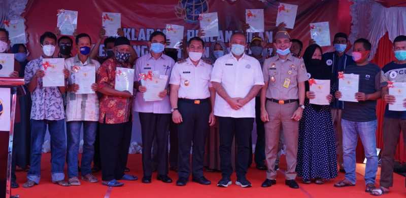Tingkatkan Pelayanan Profesional dan Terpercaya, BPN Sidrap Deklarasi Zona Integritas
