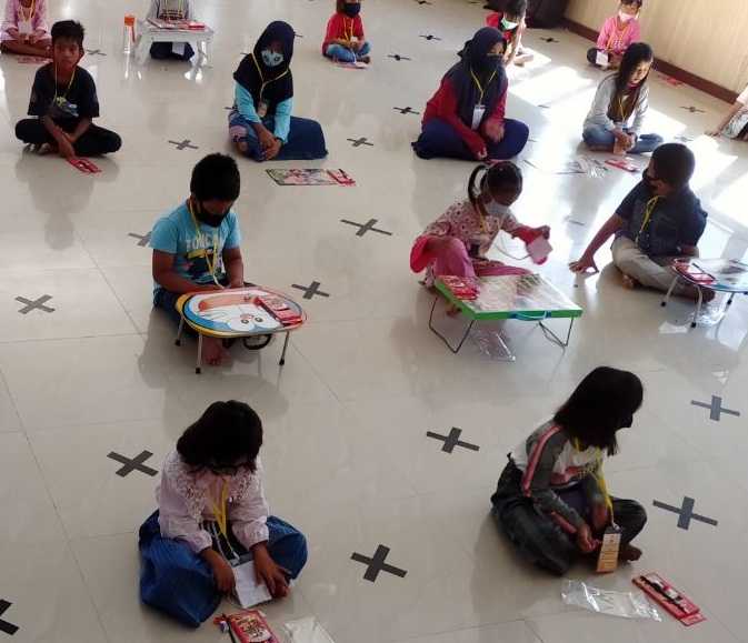 Meriahkan Hari Bhayangkara, Polres Enrekang Lomba Menggambar