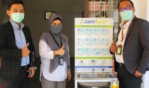 23.6 foto jamkrindo PT Jamkrindo Syariah Distribusikan Wastafel Gratis ke Kantor Dinas dan Satker