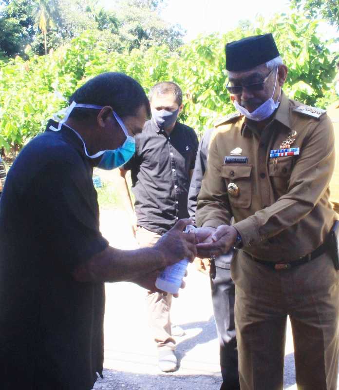 Husler Apresiasi Penerapan Protokol Covid19 Pelepasan Jenazah Pdt. Yakobus