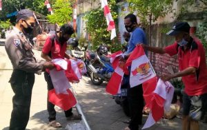 New Normal , Polsek Wajo dan Warga Kerja Bakti di Ballak'Ta Ewako