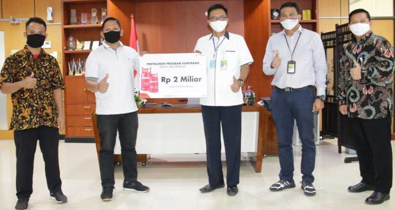 Salurkan Modal Rp2 M, Pertamina Bantu Permodalan Pangkalan LPG 3 Kg