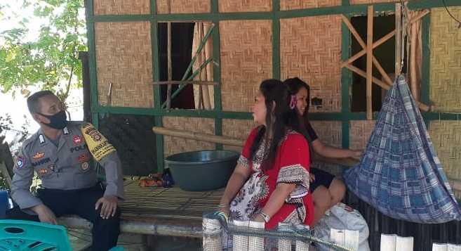 Bhabinkamtibmas Laguruda Polsek Mapsu Aktif Temui Warga Binaan