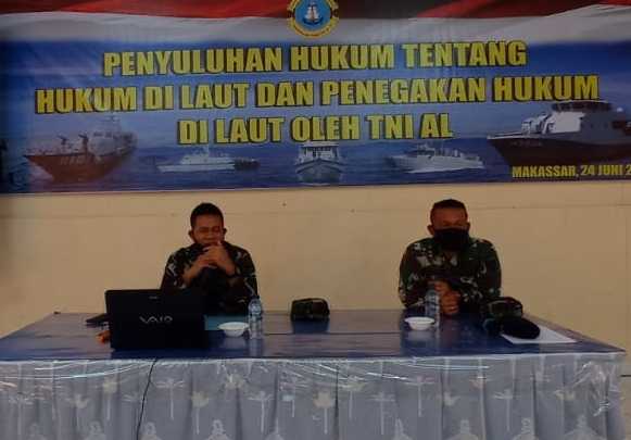 Diskum Lantamal VI Penyuluhan Kewenangan Hukum di Laut
