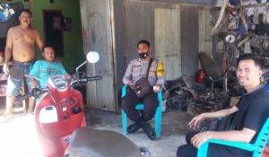 Anggota Bhabinkamtibmas Polsek Marbo Aktif Temui Warga Binaan, Ini Pesannya