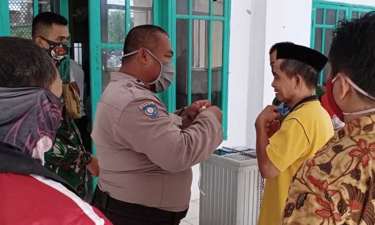Cegah Penularan Covid-19 d Masjid, Ini Langkah Polsek Biringkanaya