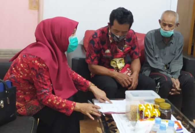 Dinsos dan LKS LU Wahyu Mandiri Bantu Sirajuddin Ketemu Keluarganya