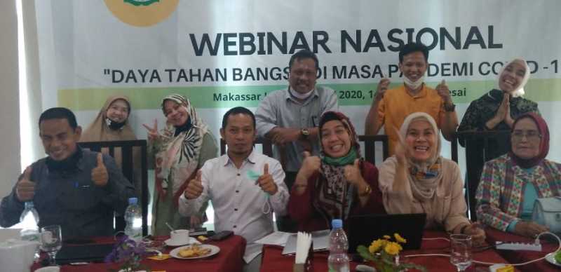 PPs UIT - FISIP UIT Webinar Nasional, Bahas Daya Tahan Bangsa di Era Pandemi