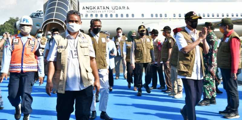 Menkes, Kepala BNPB dan Menko PMK Apresiasi Penanganan Covid-19 Sulsel