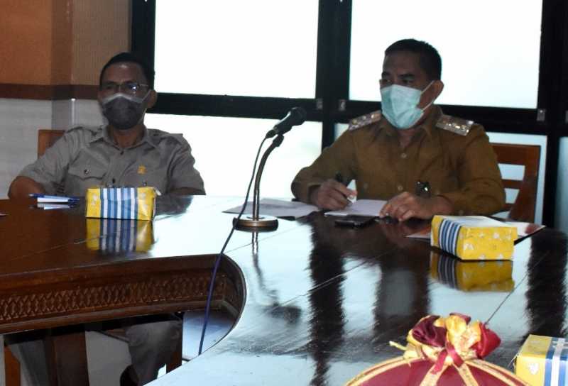 Wakil Bupati Pimpin Rapat Pengelolaan Tambang di Kalukuang
