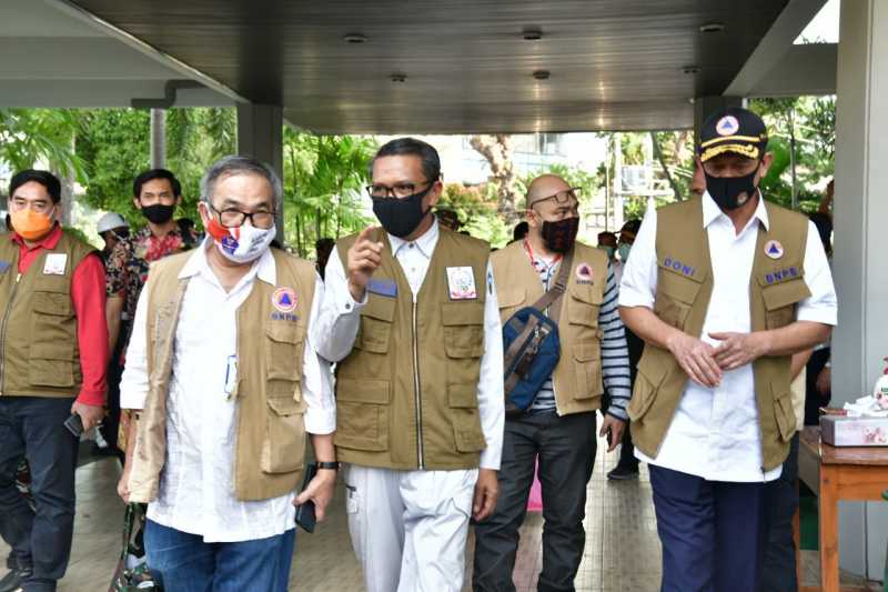 Menkes, Kepala BNPB dan Menko PMK Apresiasi Penanganan Covid-19 Sulsel