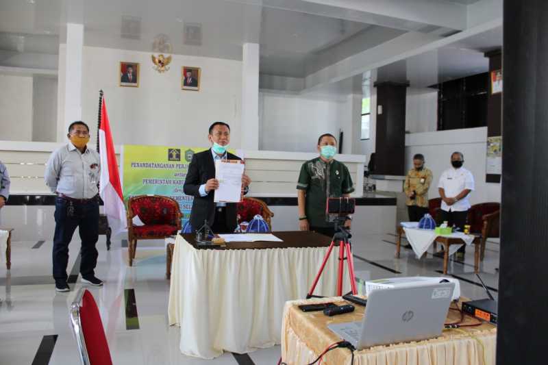 Kakanwil Hukum dan  Ham Sulsel -Gelar  PKS dan Pemkab Takalar Bidang Haki
