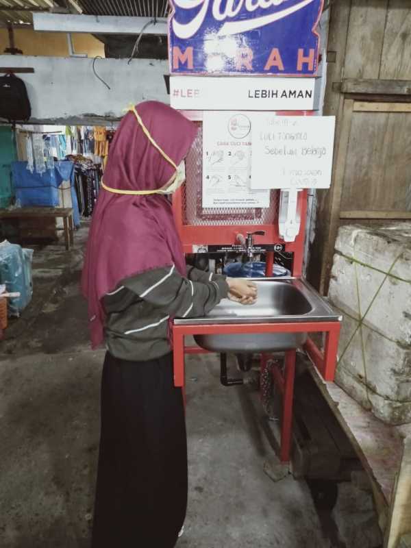 PD Pasar Perketat Protokol Kesehatan
