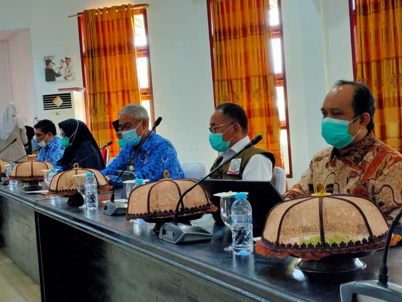 Tim Konsultan GTPP Sulsel Beri Masukan Pengananan Covid-19 di Luwu Timur