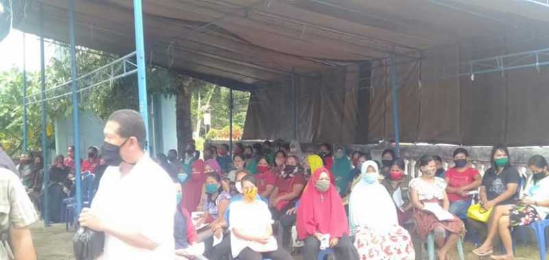 Jangan Salah Gunakan BLTDes, Pesan Bupati Lutra Pada 144 KK Penerima