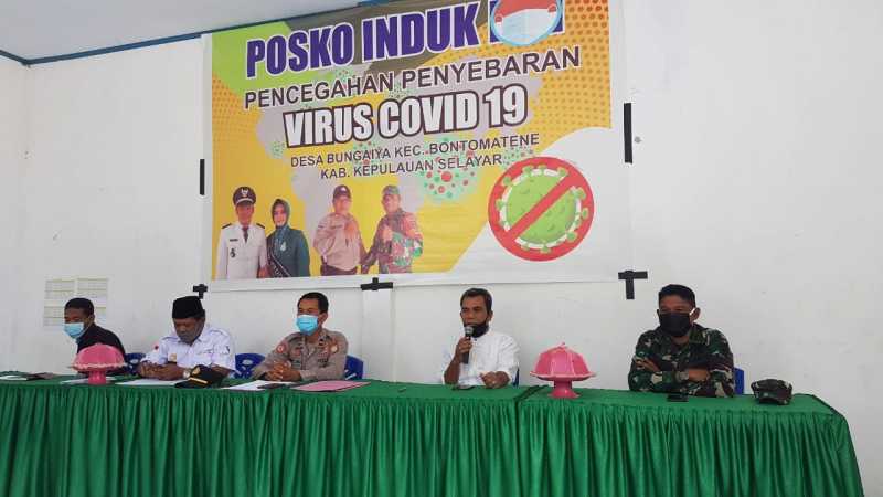 Camat Bontomate'ne Hadiri Acara Pembentukan Kampung Tangguh Pertama di Desa Bungaiya 