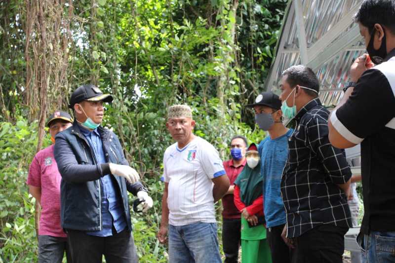 Ini Pertanda Apa, Bupati Tinjau Sumur Alternatif PDAM di Marbo