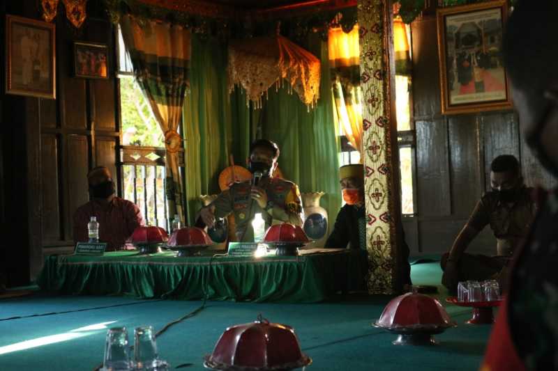 Kapolres Diundang Khusus Hadiri  Rapat Musyawarah Adat Karaeng Laikang