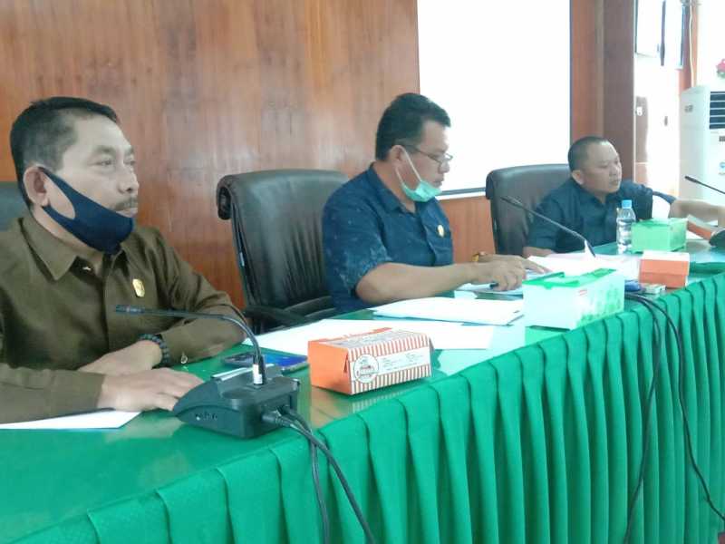 DPRD Lutra Adakan RDP Bahas New Normal Life dan Pilkades Serentak Februari 2021