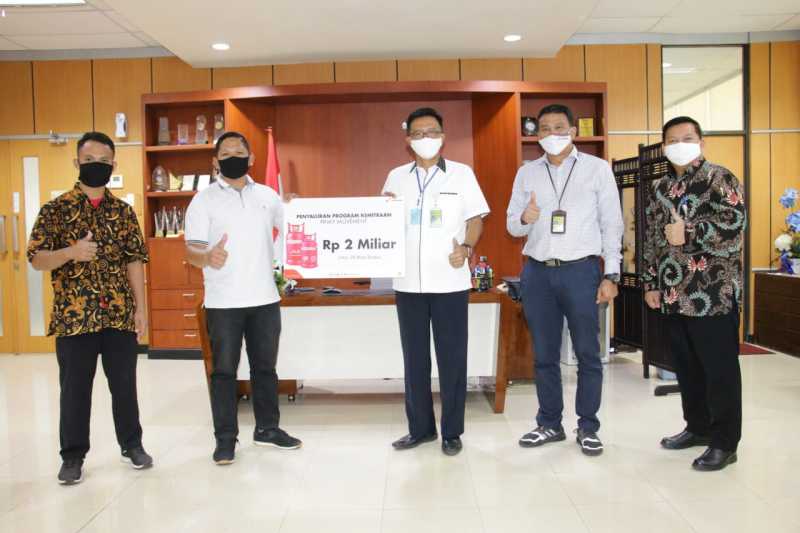 Salurkan Modal Rp2 M, Pertamina Bantu Permodalan Pangkalan LPG 3 Kg 