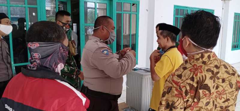 Cegah Penularan Covid-19 d Mesjid, Ini Langkah Polsek Biringkanaya