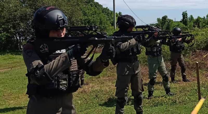 Brimob Sulsel Gelar Lomba Nembak Antara Batalyon dan Detasemen