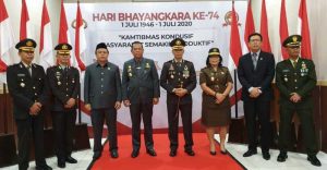 Polres Terima Kejutan 317 Nasi Tumpeng dari Masyarakat Luwu