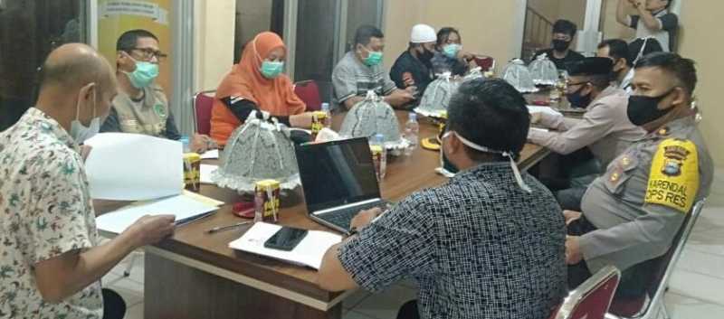 Polres Bersama KPU Lutra Rakor, Ini Yang Dibahas