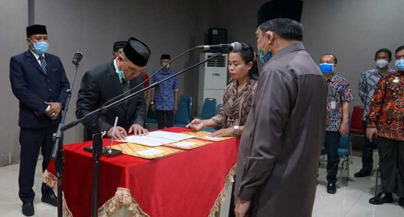 Bupati Sidrap Lantik Direksi Perusda Periode 2020-2022