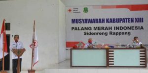 16.7 foto aklama Aklamasi, Dollah Mando Pimpin PMI Sidrap 2020 -2025