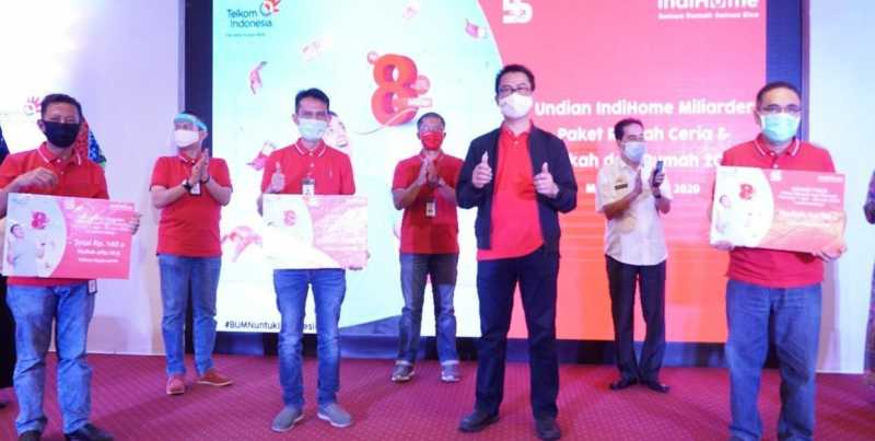Apresiasi Pelanggan, Telkom Gelar Pengundian IndiHome Miliarder