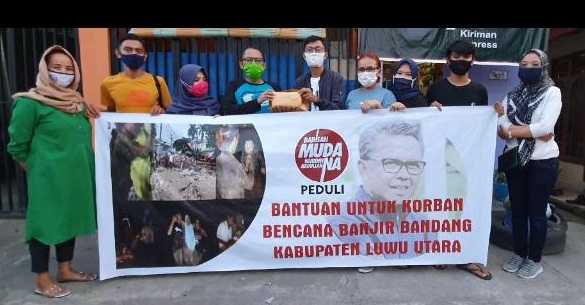 Barisan MudaNA Sulsel Galang Donasi Bantu Korban Banjir Bandang di Lutra Barisan MudaNA Sulsel Galang Donasi Bantu Korban Banjir Bandang di Lutra