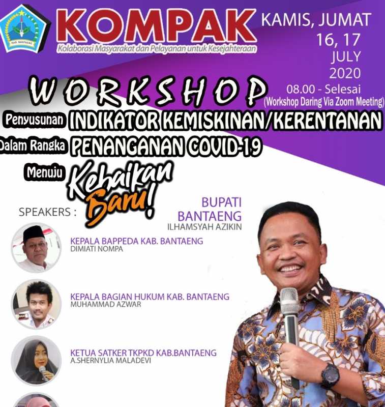 Pemkab-KOMPAK Workshop Penyusunan Indikator Kemiskinan