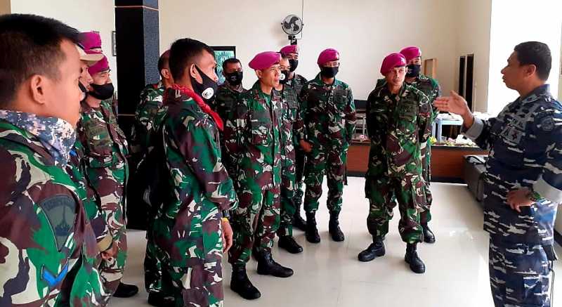Lantamal VI Berangkatkan Pasukan dan Bantuan ke Masamba