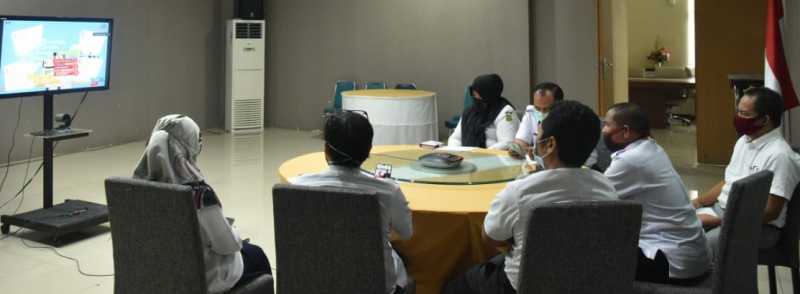 Bahas Implementasi Pendidikan Anti Korupsi, Pemkab Ikut Rakor KPK Via Vidcon