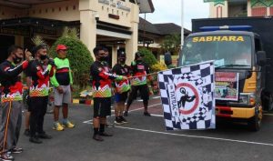 Peduli Masamba, Kapolres Lepas Dua Truk Bantuan
