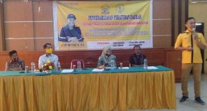 Sosialisasi Perda PUG, Sofyan Syam Hadirkan Melani Mustari Sebagai Pembicara
