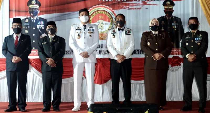 Hadiri Syukuran Hari Bhayangkara Ke-74, Ini Pesan Bupati Gowa