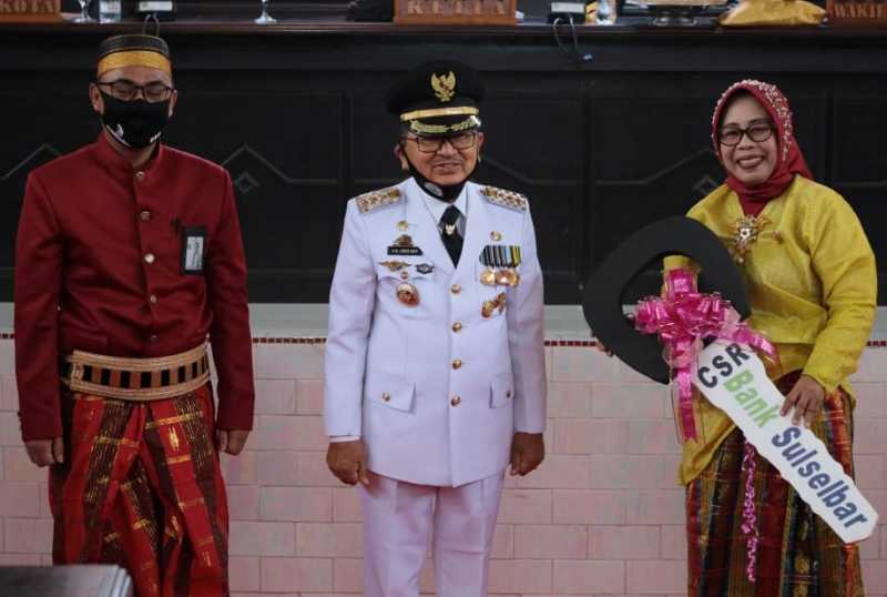 HUT Palopo Diwarnai Rapat Paripurna DPRD Virtual Zoom