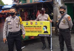Polres Pelabuhan Makassar Edukasi Warga, Jaga Diri dan Keluarga