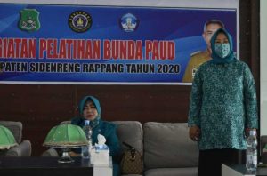 21.7 foto sidrap mulyani Mulyani Dollah Buka Pelatihan PAUD Tingkat Kabupaten Sidrap