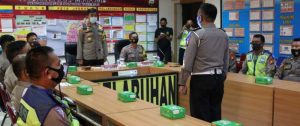 Polres Pelabuhan Makassar Latihan Pra Ops Patuh 2020