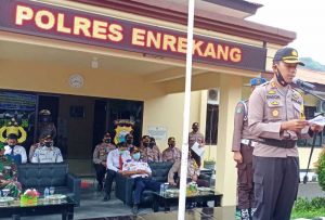 23.7 foto enrek pimpin AKBP Endon Nurcahyo Pimpin Apel Pasukan Operasi Patuh