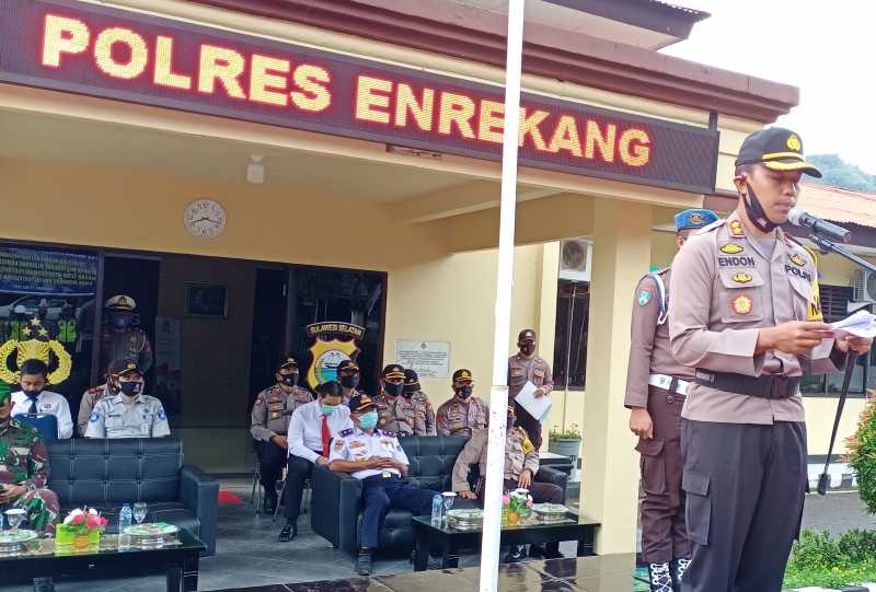 AKBP Endon Nurcahyo Pimpin Apel Pasukan Operasi Patuh