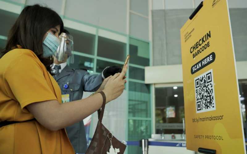 Perkuat Protokol Kesehatan, MaRI dan Nipah Mall Terapkan Check-in/out System