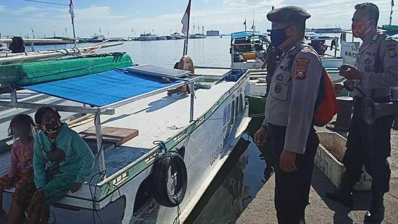 Polres Pelabuhan Makassar Perketat Pintu Masuk Jalur Laut