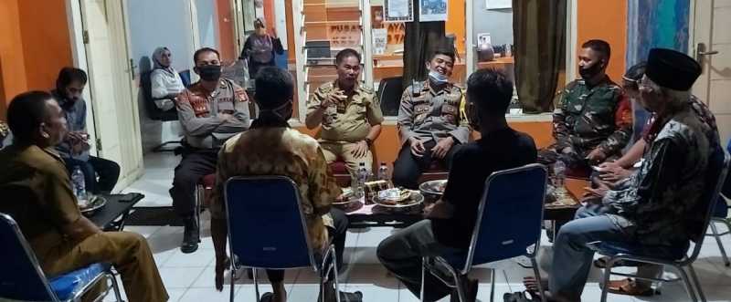 Tatap Muka Warga Ujung Tanah, Ini Pesan Kapolres Pelabuhan Makassar