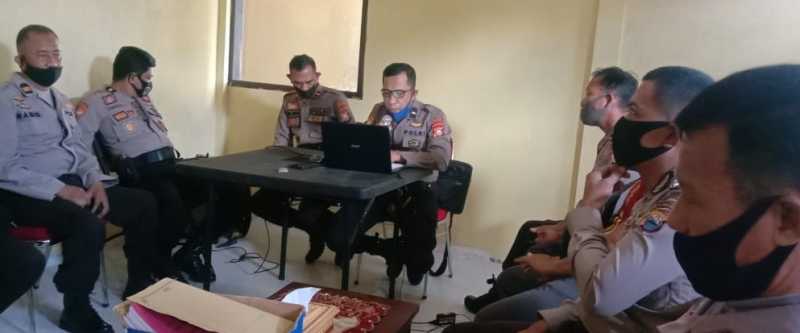 Kapolsek Bontosikuyu Sambut Tim Asistensi Polres Selayar