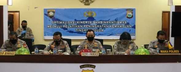 Korbinmas Baharkam Polri Kumpulkan Bhabinkamtibmas Tiga Polres